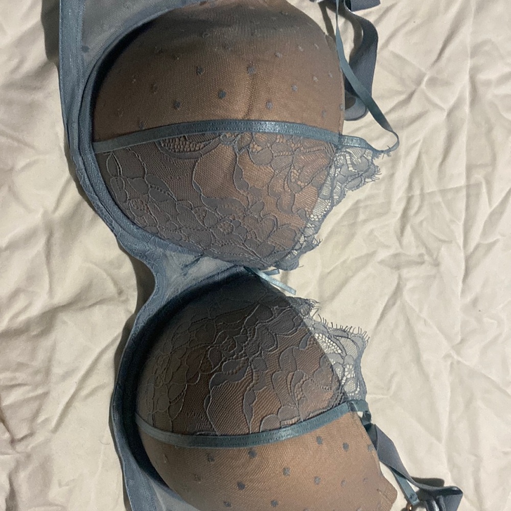 Blue bra